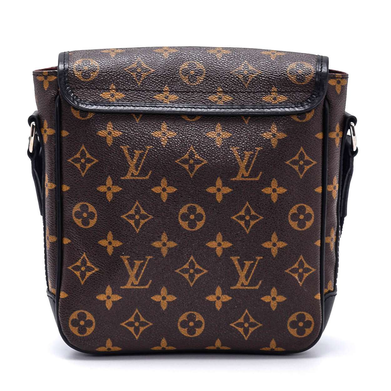 Louis Vuitton - Monogram Canvas Leather Macassar Messenger Bag